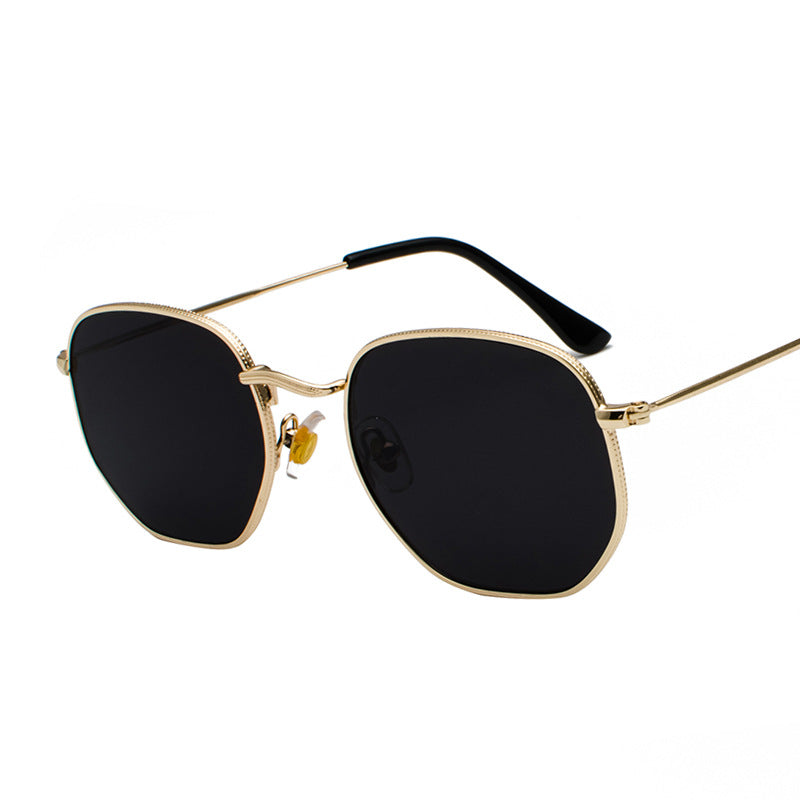 Wholesale Jetset 7006 Unique Irregular Fashionable Metal Sunglasses Artistic Style Eyewear For Men Women